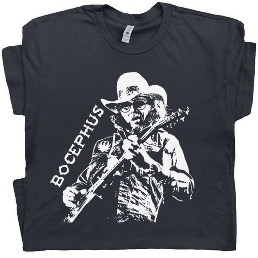 Bocephus Outlaw Country Music Classic 80s Vintage Country Concert Band Shirts